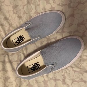NWOT Vans Houndstooth Slip Ons